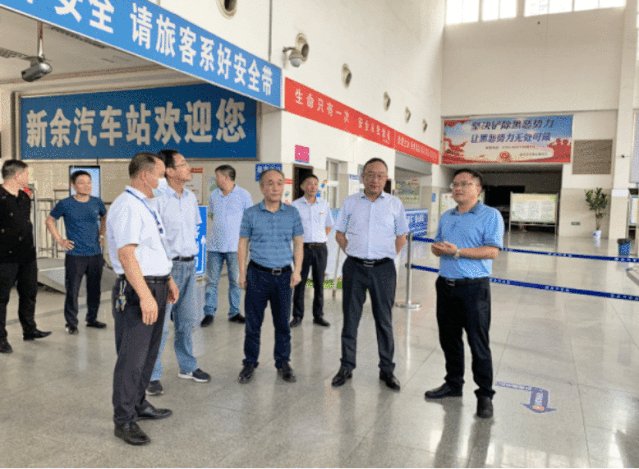 胡維泉一行前往萍鄉(xiāng)長運、新余長運、新余公交調(diào)研慰問