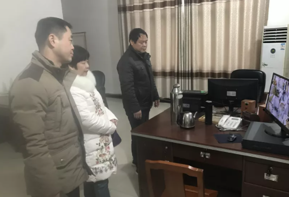 萬建紅一行檢查督導靖安武俠公司安全生產(chǎn)工作