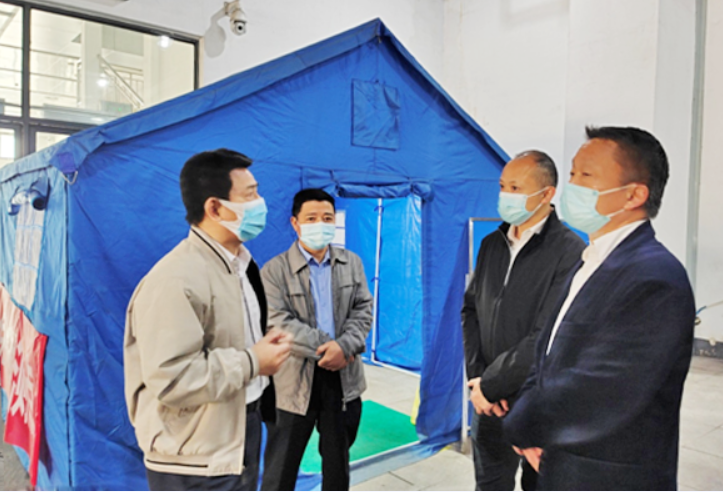 一線報(bào)道 || 市領(lǐng)導(dǎo)檢查馬鞍山汽車(chē)客運(yùn)站復(fù)運(yùn)后疫情?防控工作