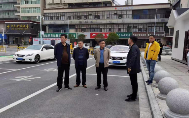 新余火車站廣場(chǎng)公交樞紐站投入使用