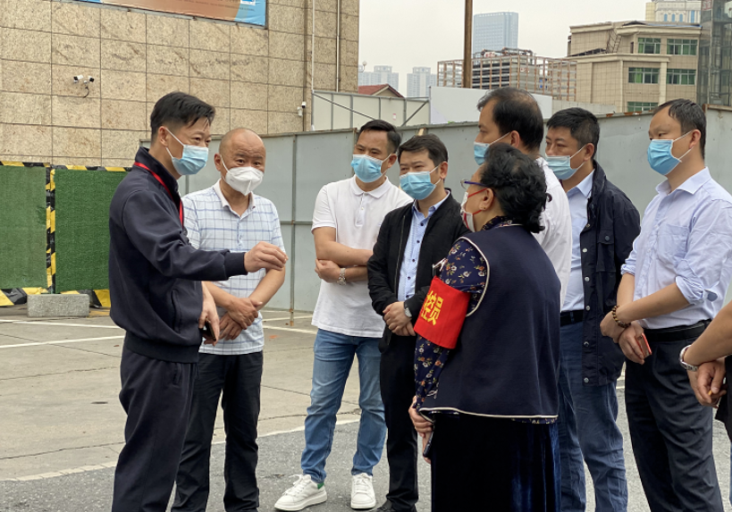 市政集團(tuán)安監(jiān)部督導(dǎo)長運(yùn)物業(yè)安全生產(chǎn)及疫情防控工作