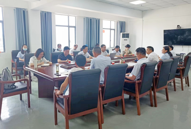 黃俊督導(dǎo)都昌公司復(fù)工復(fù)產(chǎn)、疫情防控、安全生產(chǎn)工作