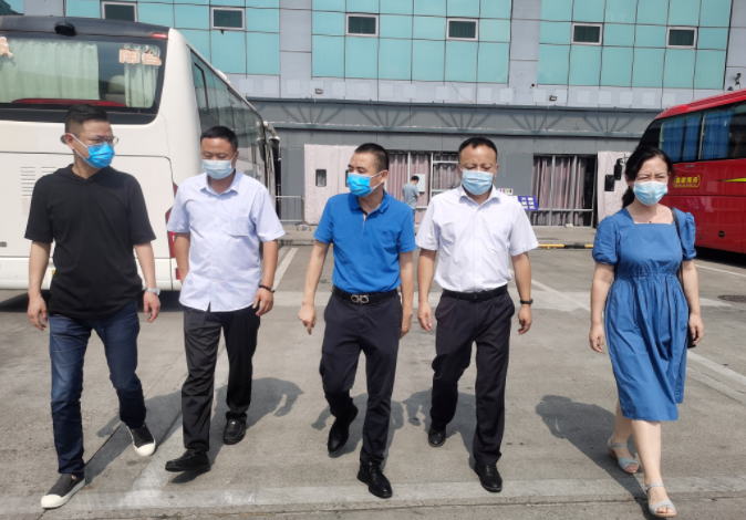 吳隼督查徐坊客運(yùn)站疫情防控、安全生產(chǎn)及文明創(chuàng)建等工作