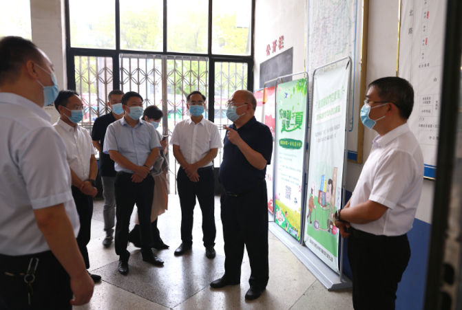 省委宣傳部領導深入萍鄉(xiāng)長運督導文明創(chuàng)建、疫情防控工作