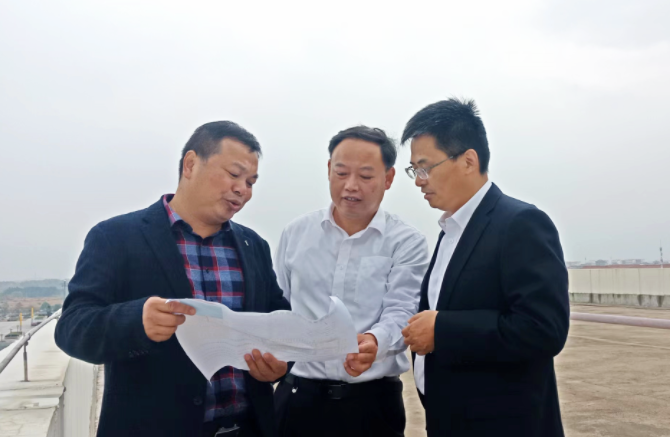 鷹潭市交通局領導調(diào)研鷹北樞紐站 肖良芝陪同