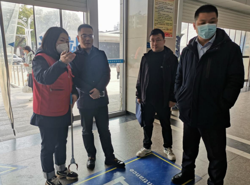 都市城際公交：南昌交投集團(tuán)交叉檢查組督導(dǎo)徐坊客運(yùn)站安全生產(chǎn)、文明創(chuàng)建工作