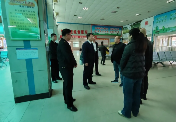 贛州方通:縣政府領(lǐng)導(dǎo)督導(dǎo)春運安全生產(chǎn)工作