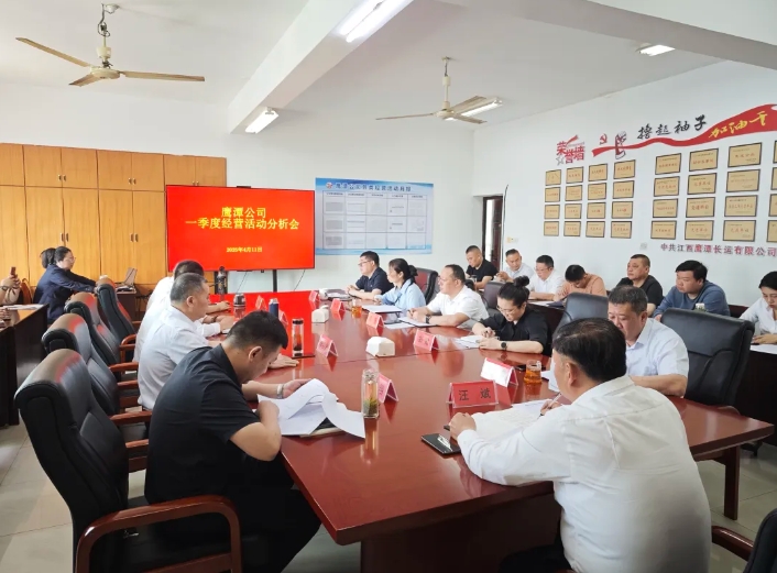 鷹潭公司：召開2025年第一季度生產(chǎn)經(jīng)營活動分析會