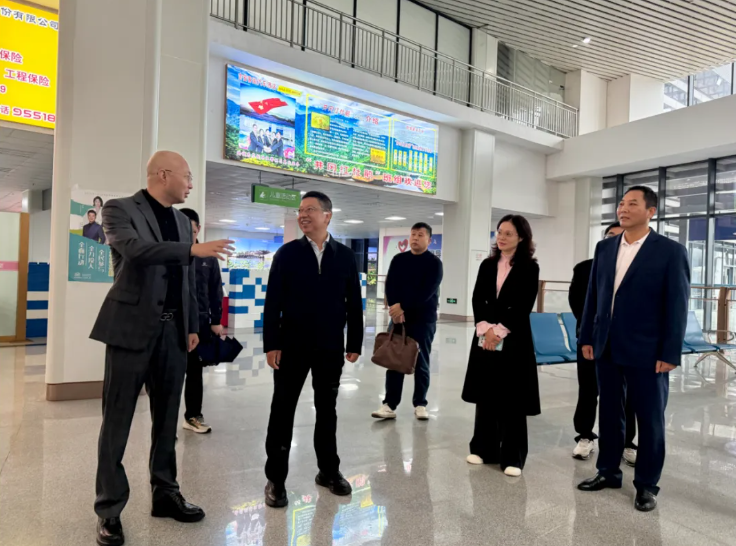 一線報(bào)道 || 吉安公司：省交通運(yùn)輸事業(yè)發(fā)展中心領(lǐng)導(dǎo)赴吉安客運(yùn)（公交）西站調(diào)研