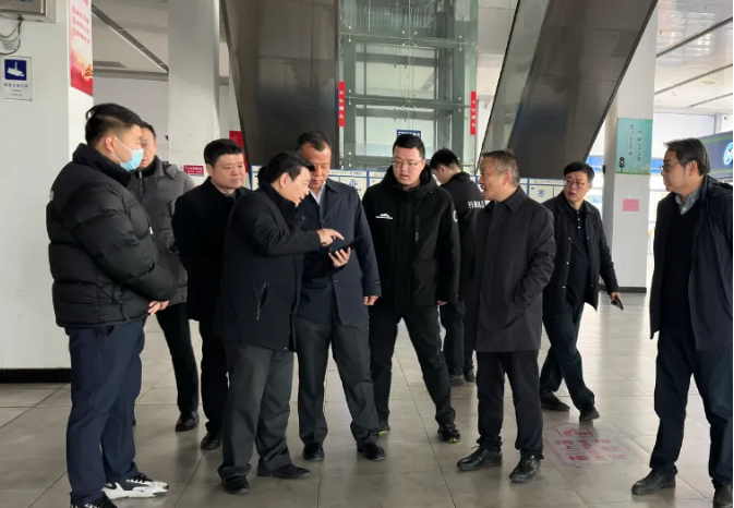 馬鞍山長客 市領(lǐng)導(dǎo)到馬鞍山汽車客運(yùn)站督查 筑牢春運(yùn)安全防線